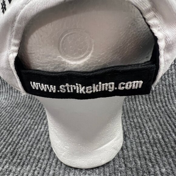 Strike King Autographed Baseball Cap By Mark Rose White‎ Hat Adjustable Fishing - Picture 10 of 14